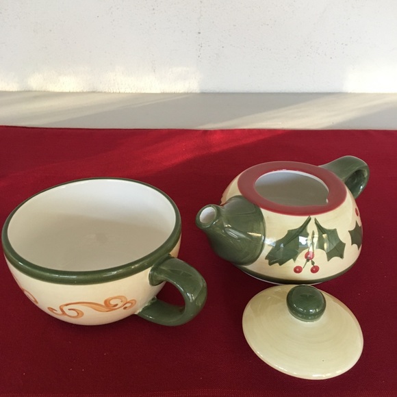 🎄🎅🏻⛄️TEAPOT AND CUP. - Picture 2 of 5